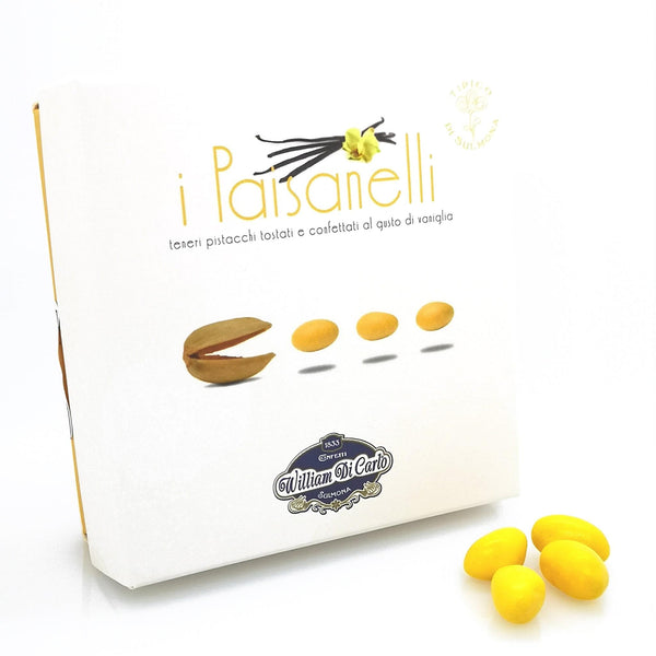 I Paisanelli - Pistacchi alla Vaniglia | 70g/1kg - I.R.C. William Di Carlo Srl