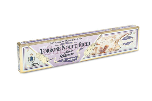 Torrone | Bianco Noci e Fichi | 200g - I.R.C. William Di Carlo Srl