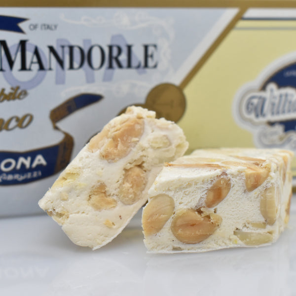 Torrone | Bianco Friabile alle Mandorle | 200g - I.R.C. William Di Carlo Srl