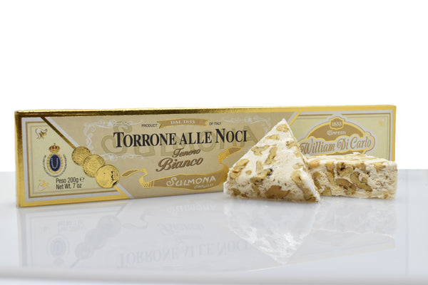 Torrone | Bianco alle Noci | 200g - I.R.C. William Di Carlo Srl